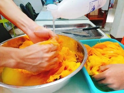 วิธีทำ #วิธียีลูกตาลสุก_ไว้ทำขนมอร่อยๆทาน😊