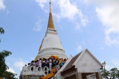 บรรยากาศ พระเจดีย์หลวง สงขลา