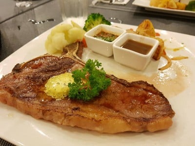 เมนูของร้าน สเต็กอินเขาใหญ่