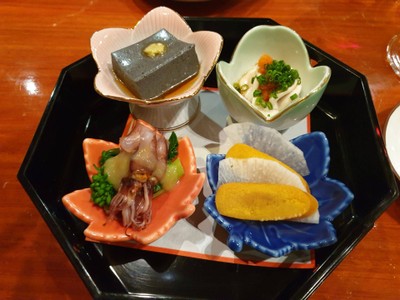 เต้าหู้งา สเปิร์มปลา ไข่ปลา ปลาหมึก