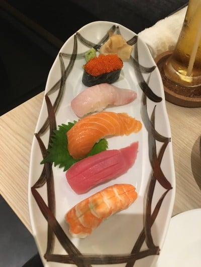 เมนูของร้าน KINSEI Japanese Restaurant