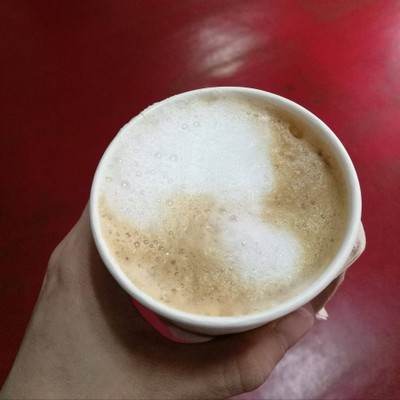 คาปูชิโนร้อน