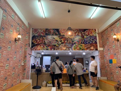 เครปบุฟเฟ่ต์ ไส้ทะลัก พับไม่ได้ สามชัย