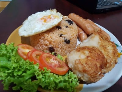 ข้าวผัดอเมริกัน...ก็ฉันจะกิน