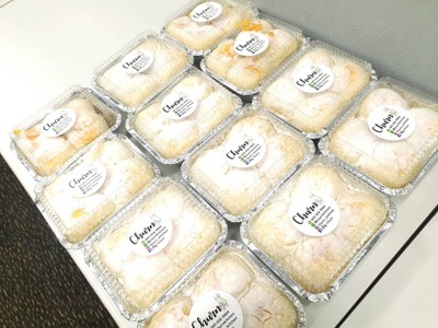 ขนมปังเนยสดไข่เค็มลาวา