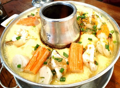 ไข่ตุ๋นทะลหม้อไฟ