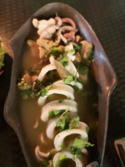 หมึกนึ่งมะนาว