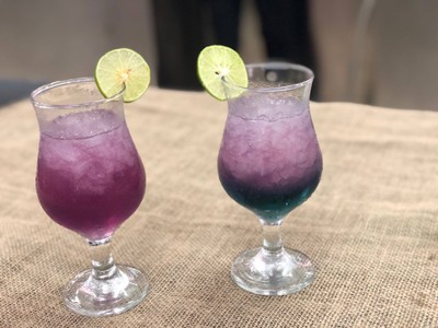 น้ำอัญชันมะนาว น้ำอัญชันมะนาว