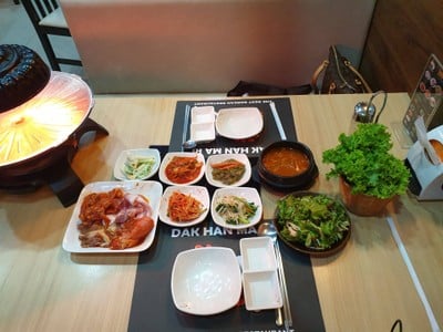 เมนูของร้าน Dak Han Ma Ri ratchada