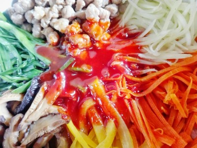 วิธีทำ 🇰🇷 บิบิมบับ (ข้าวยำเกาหลี) Bibimbap (비빔밥)