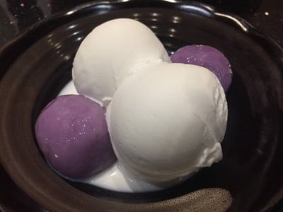 เมนูของร้าน Sweet Circle บัวลอยงาดำ 30 ปี ปทุมวัน