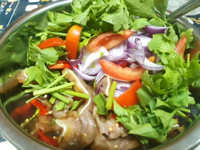 วิธีทำ ยำหูหมู