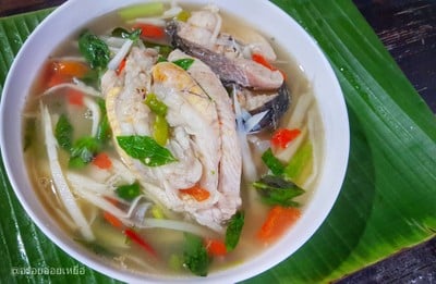 แกงปลาช่อนหน่อไม้ดอง