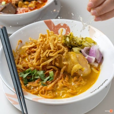 เมนูของร้าน ข้าวซอยลำดวนฟ้าฮ่าม เชียงใหม่ centralwOrld