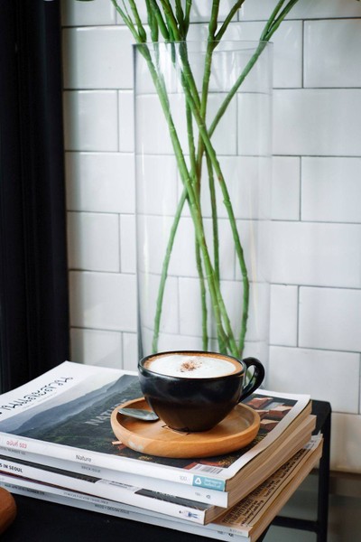 คาปูชิโน่ร้อน