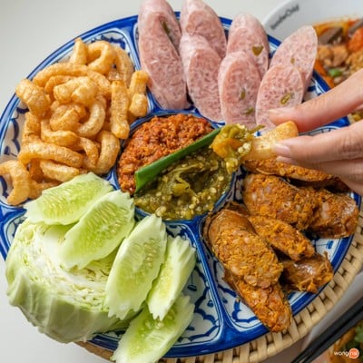 เมนูของร้าน ข้าวซอยลำดวนฟ้าฮ่าม เชียงใหม่ centralwOrld