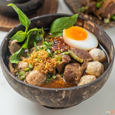 เมนูของร้าน ก๋วยเตี๋ยวเรือระยอง ต้นตำหรับ centralwOrld