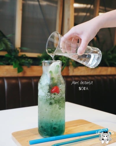 Mint Granita Soda