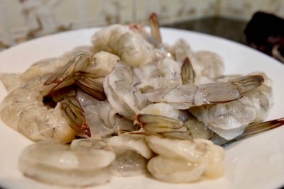 วิธีทำ ลาบกุ้งสด