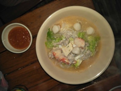 สุกี้เส้นบุก