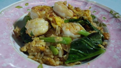 วิธีทำ ข้าวผัดกุ้ง