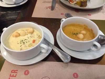 ซุป 2แบบ อร่อยทุกแบบ