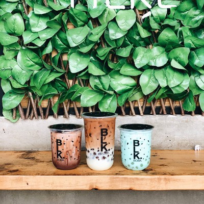 เมนูของร้าน BLK.BOBA สาขาหลักบางแสน