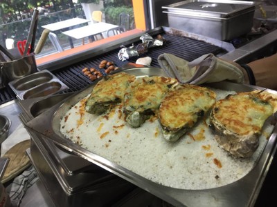 Oysters Rockefeller