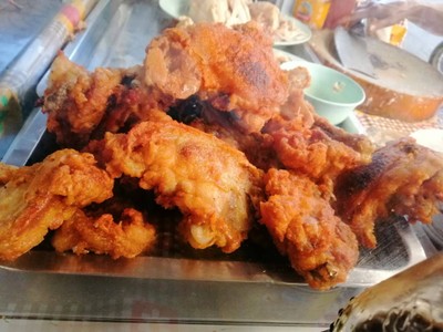 สะโพกไก่ทอด