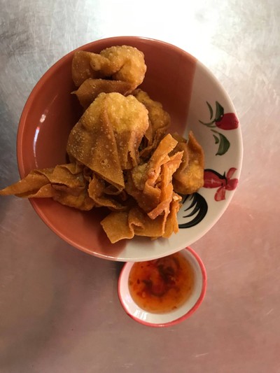 เมนูของร้าน ก๋วยเตี๋ยวเกษมเจ้าเก่า