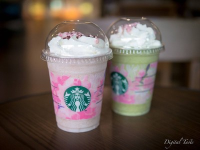 Azuki creme blossom Frappuccino
