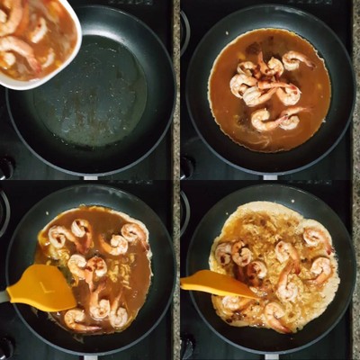 วิธีทำ ข้าวไข่ข้นกุ้งน้ำพริกเผา วิธีทำ ข้าวไข่ข้นกุ้งน้ำพริกเผา