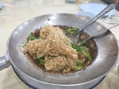 ปลาอบวุ้นเส้น