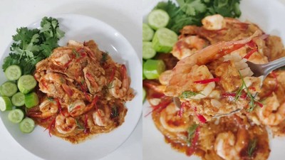 วิธีทำ ข้าวไข่ข้นกุ้งน้ำพริกเผา วิธีทำ ข้าวไข่ข้นกุ้งน้ำพริกเผา