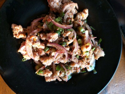 แซ่บแห้งกระดูกหมูอ่อน