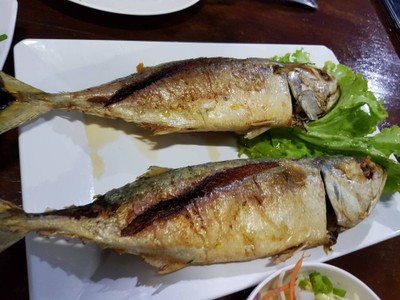 ปลาโม่งทอด