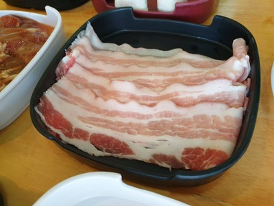 หมูสามชั้นสไลด์