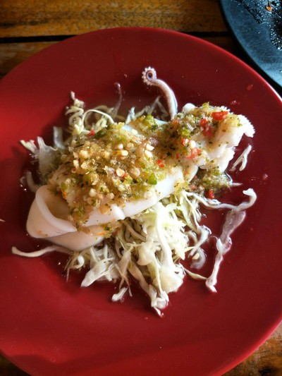 แซ่บปลาหมึก