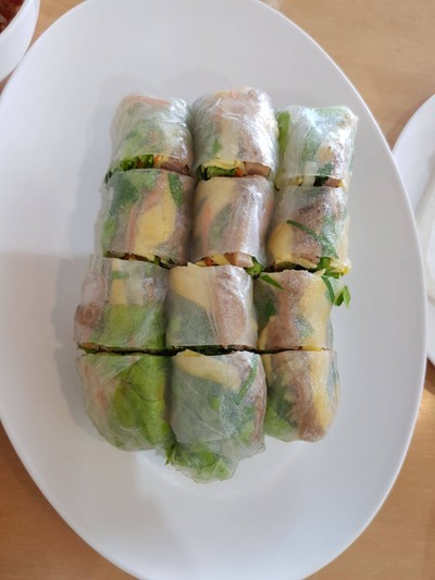 G ปอเปี๊ยะสดกุ้ง