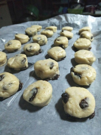 วิธีทำ raisin scones