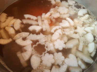 วิธีทำ ต้มจืดกระดูกหมู  หัวไชเท้า