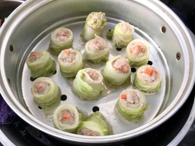 วิธีทำ ขนมจีบผัดกาดขาวหมูสับ