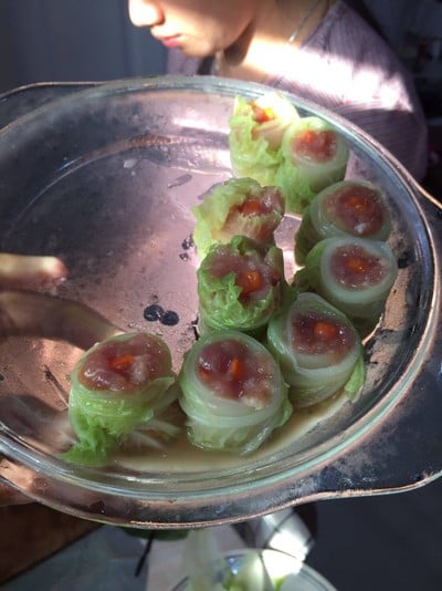วิธีทำ ขนมจีบผัดกาดขาวหมูสับ