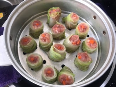 วิธีทำ ขนมจีบผัดกาดขาวหมูสับ