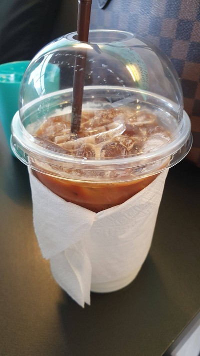 ลาเต้เย็น