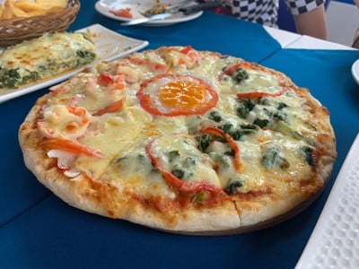 เมนูของร้าน เกาะลันตาพิซซ่า @สะพานพระราม 8