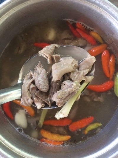 วิธีทำ ต้มแซ่บเครื่องในหมู วิธีทำ ต้มแซ่บเครื่องในหมู