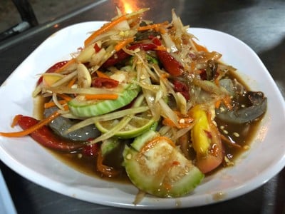 เมนูของร้าน เต๋อ แซ่บเว้ย