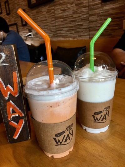 ชาและนมปั่น