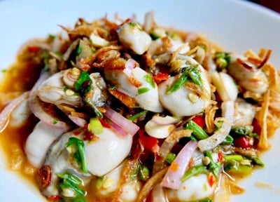 ยำหอยนางรม